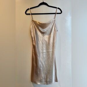 New Babaton Satin Slip Dress